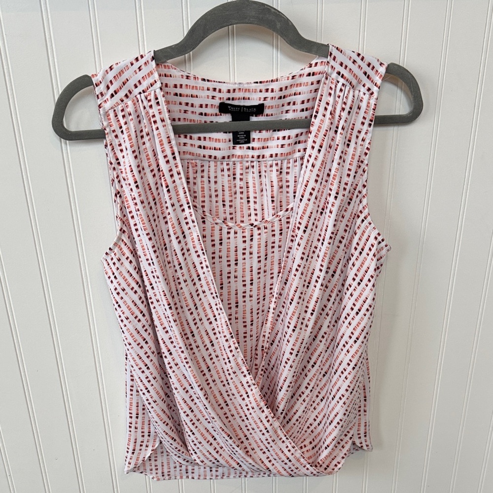 White House Black Market Wrap style Tank